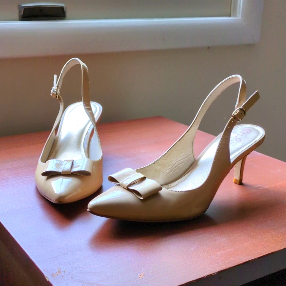Lilly Pulitzer Nude Slingback Pumps